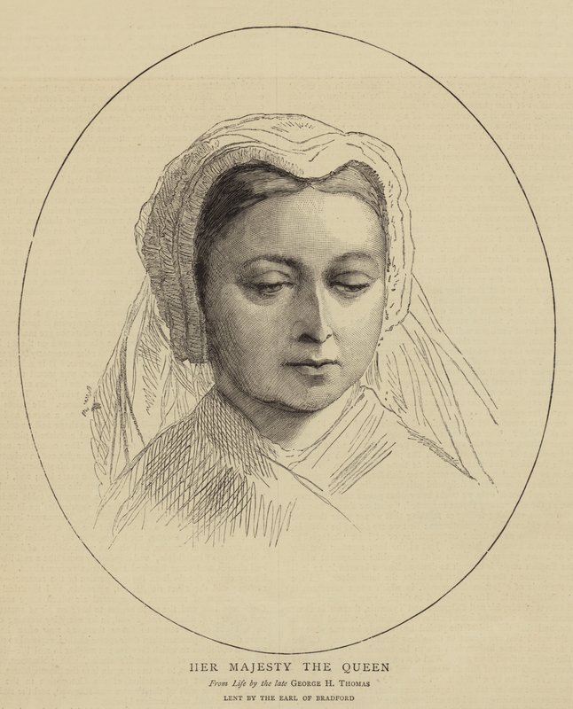 Jej Wysokość Królowa autorstwa George Housman Thomas