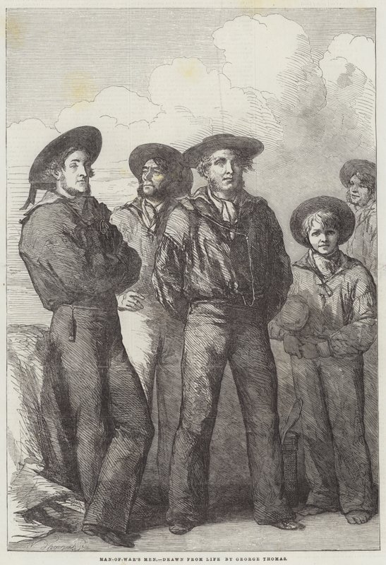 Żołnierze wojenni autorstwa George Housman Thomas