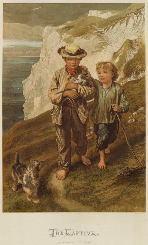 Więzień (chromolitho) autorstwa George Housman Thomas