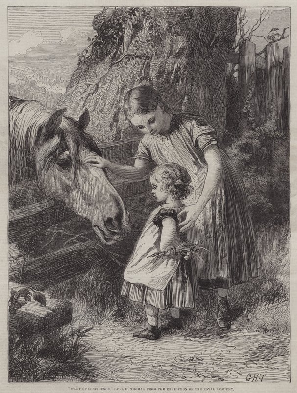 Brak zaufania autorstwa George Housman Thomas