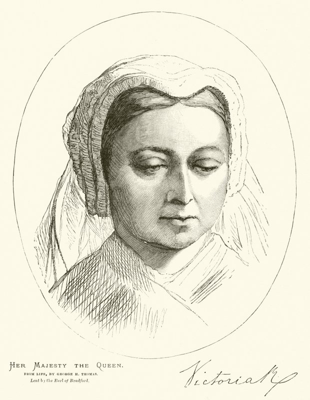 królowa Wiktoria autorstwa George Housman after Thomas