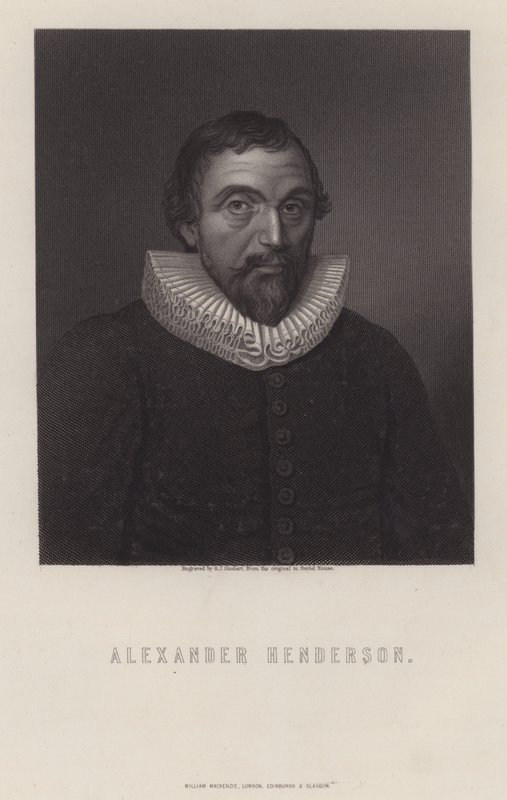 Alexander Henderson, szkocki teolog autorstwa George J. Stodart