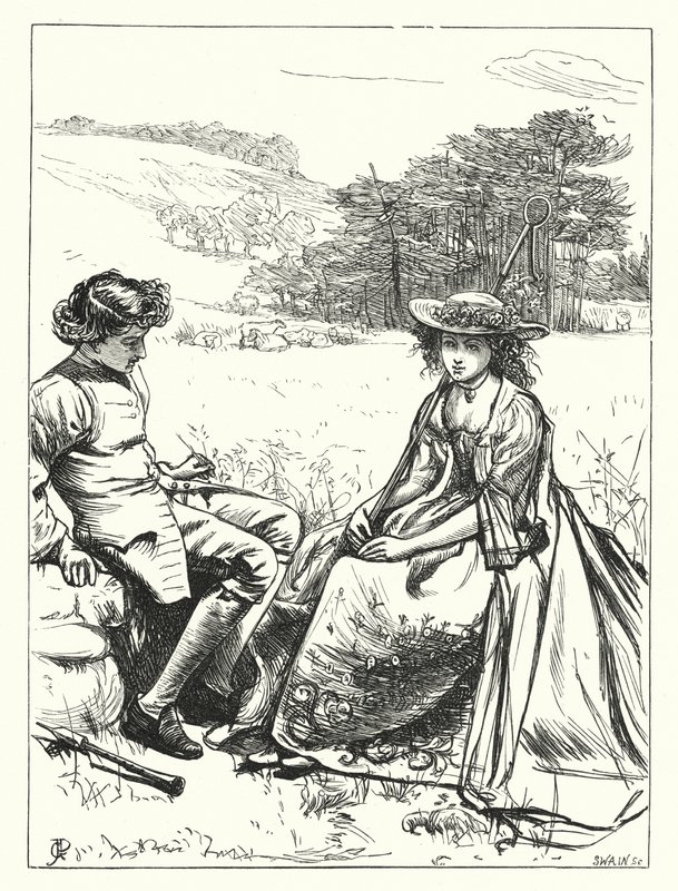 Zdjęcia jesienne (grawerowanie) autorstwa George John Pinwell