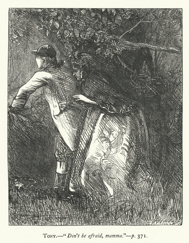 Ilustracja do She Stoops To Conquer (rycina) autorstwa George John Pinwell