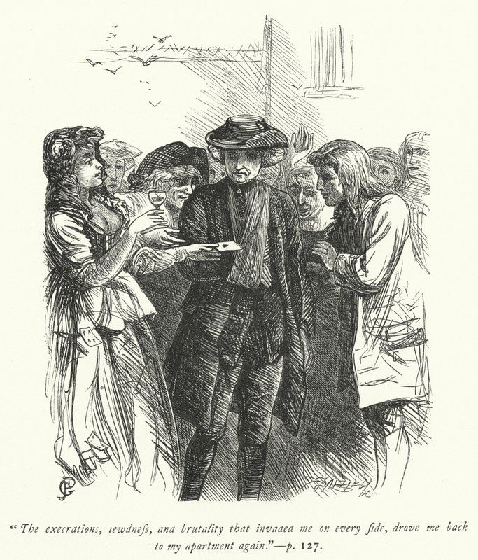 Ilustracja do Wikariusza z Wakefield (grafika) autorstwa George John Pinwell