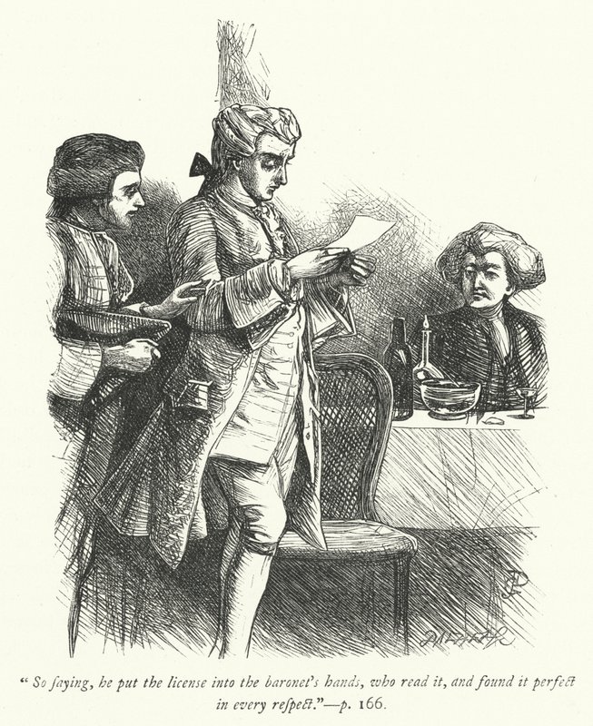 Ilustracja do Wikariusza z Wakefield (grafika) autorstwa George John Pinwell
