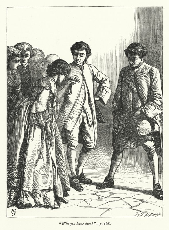 Ilustracja do Wikariusza z Wakefield (grafika) autorstwa George John Pinwell