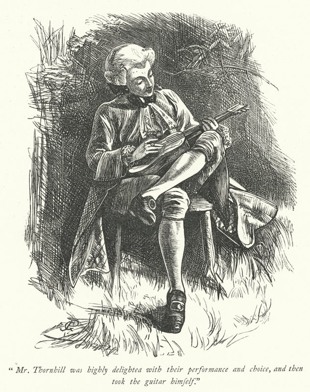 Ilustracja do Wikariusza z Wakefield (grafika) autorstwa George John Pinwell