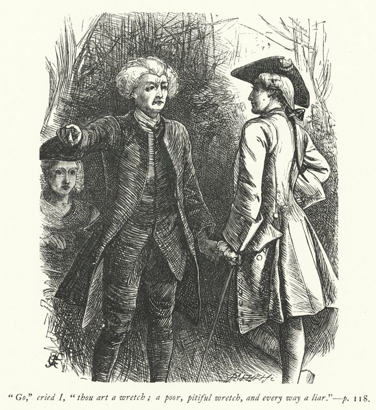 Ilustracja do Wikariusza z Wakefield (grafika) autorstwa George John Pinwell