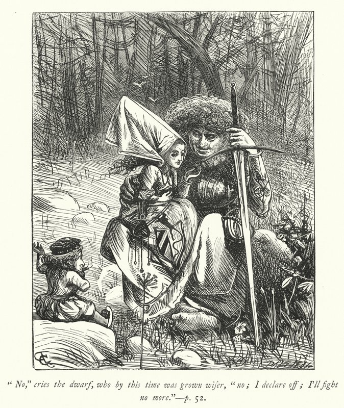 Ilustracja do Wikariusza z Wakefield (grafika) autorstwa George John Pinwell