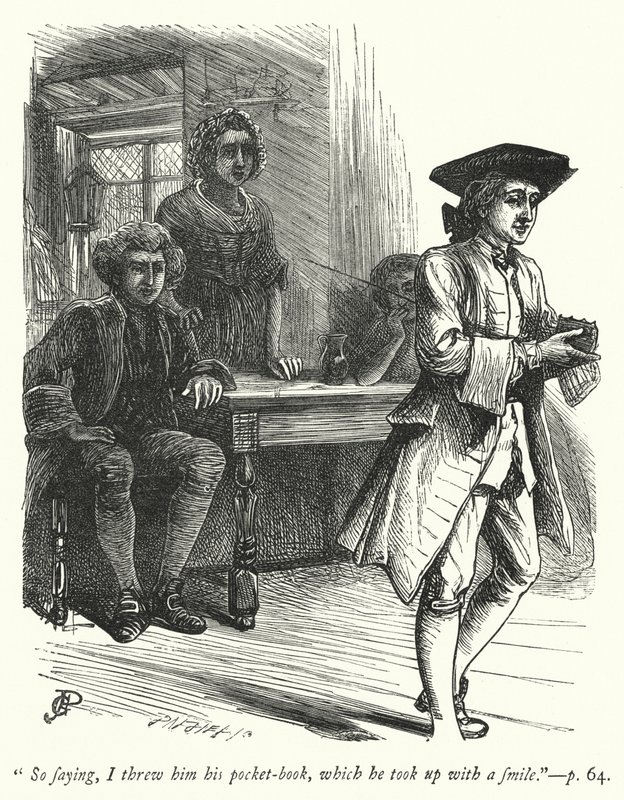 Ilustracja do Wikariusza z Wakefield (grafika) autorstwa George John Pinwell