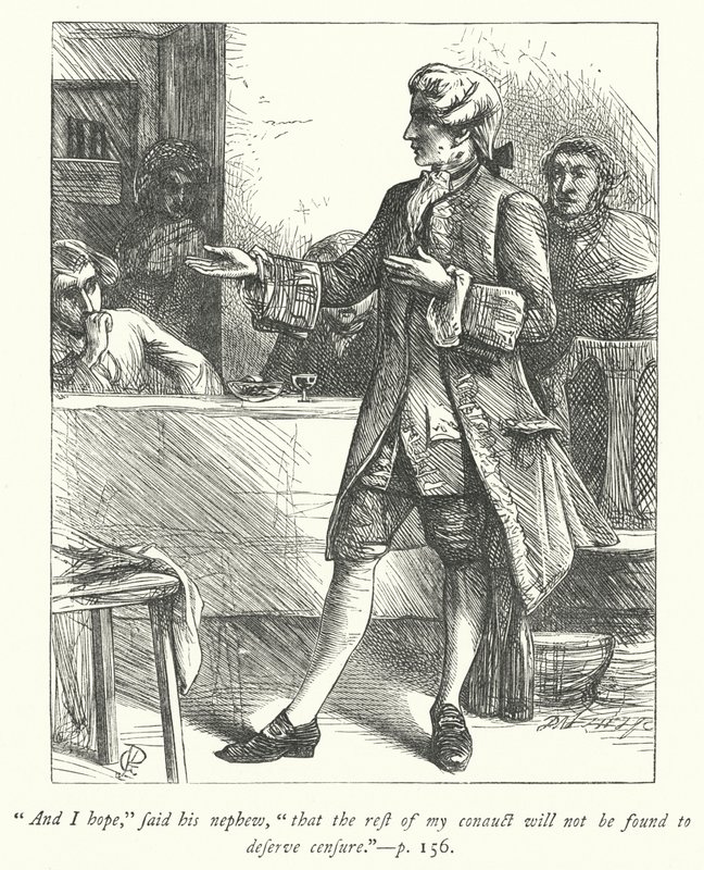 Ilustracja do Wikariusza z Wakefield (grafika) autorstwa George John Pinwell