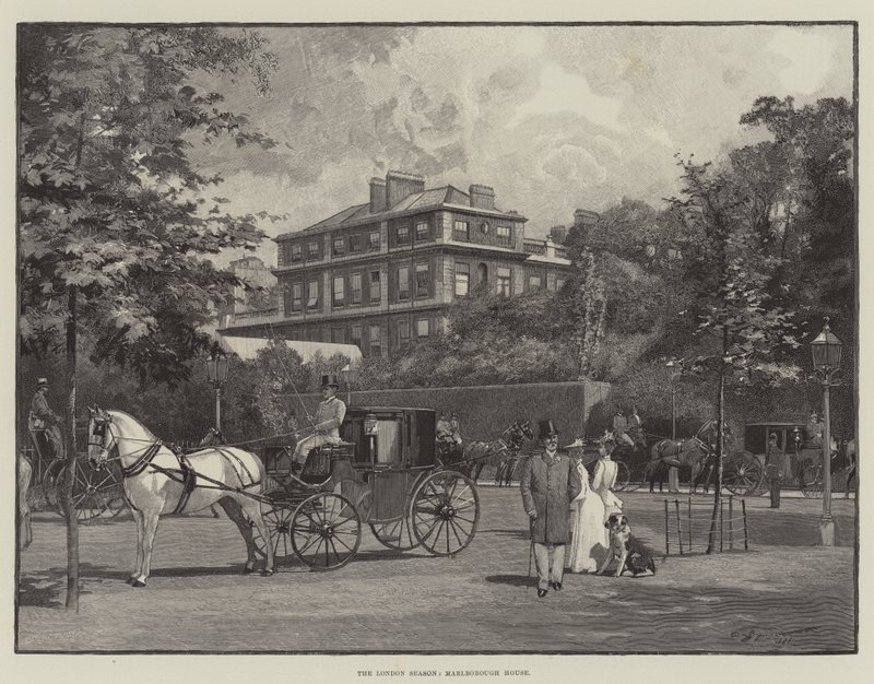 Londyński sezon, Marlborough House autorstwa George L. Seymour