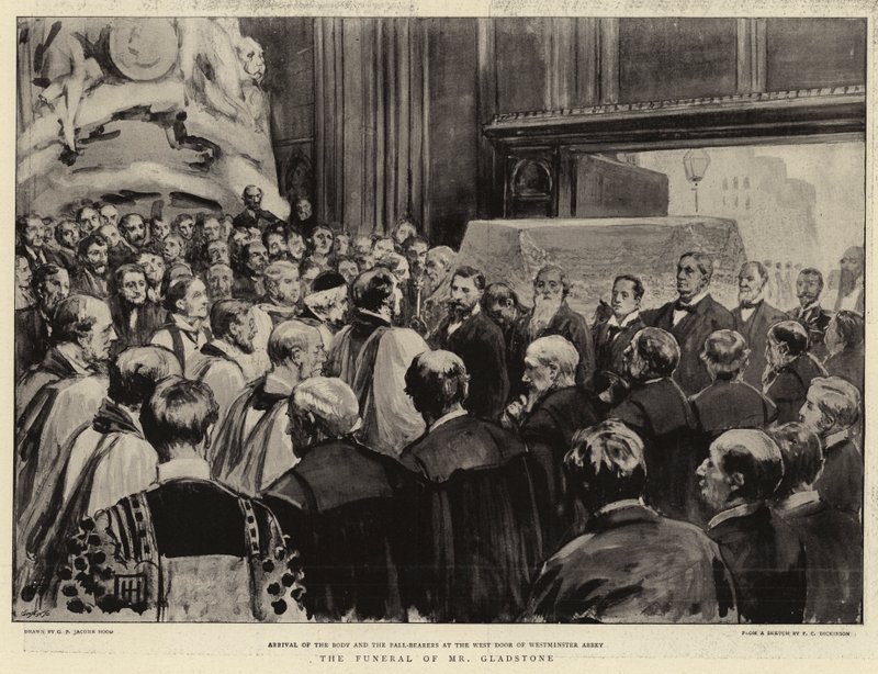 Pogrzeb pana Gladstone