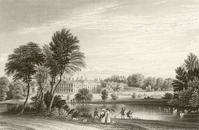 Knowsley Hall autorstwa George Pickering