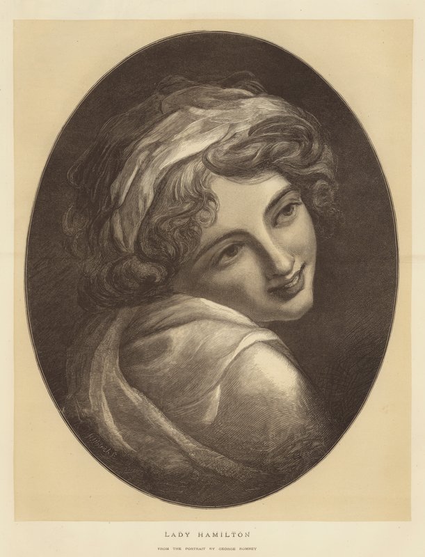 Lady Hamilton autorstwa George Romney