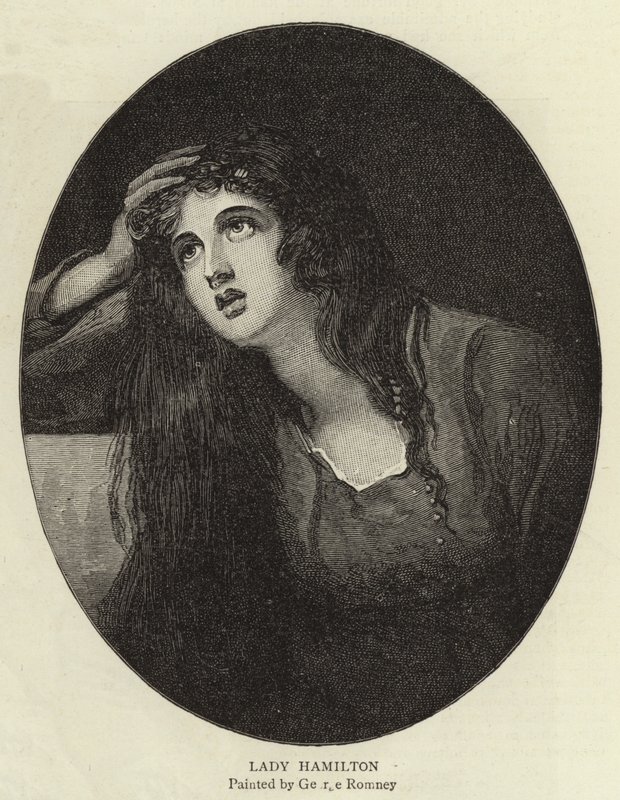 Lady Hamilton autorstwa George Romney
