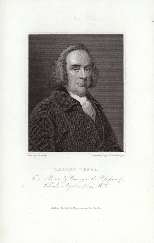 Robert Thyer autorstwa George Romney