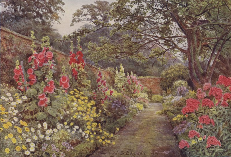Blyborough, Malwy autorstwa George Samuel Elgood