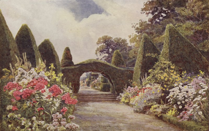 Brickwall, Northiam autorstwa George Samuel Elgood