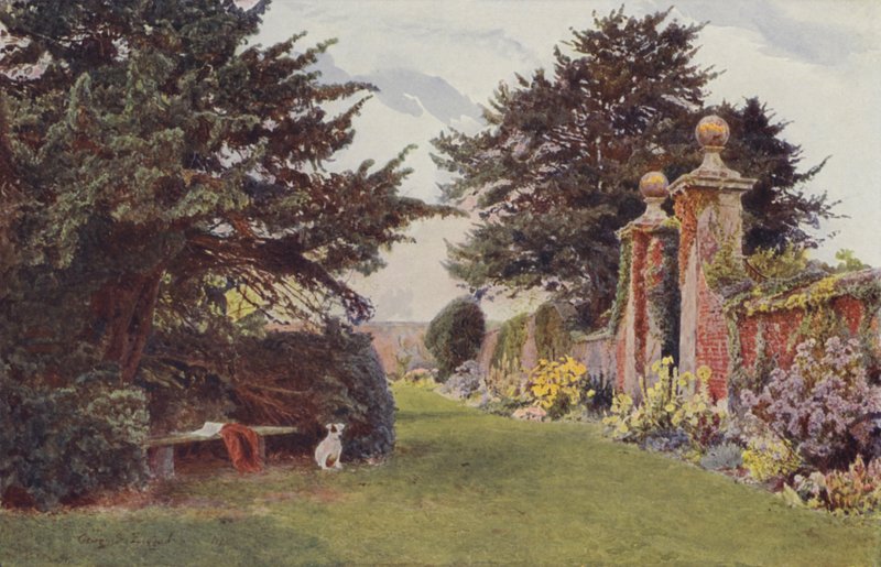 Bulwick, Brama autorstwa George Samuel Elgood