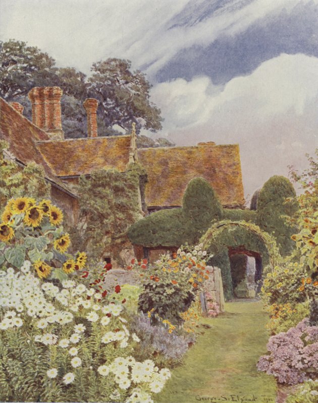 Cleeve Prior, Słoneczniki autorstwa George Samuel Elgood
