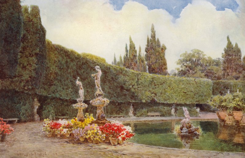 Włoskie ogrody: Vasca dell