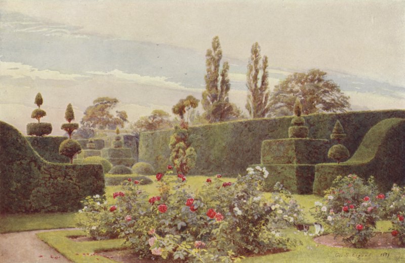 Ogród Różany, Arley autorstwa George Samuel Elgood