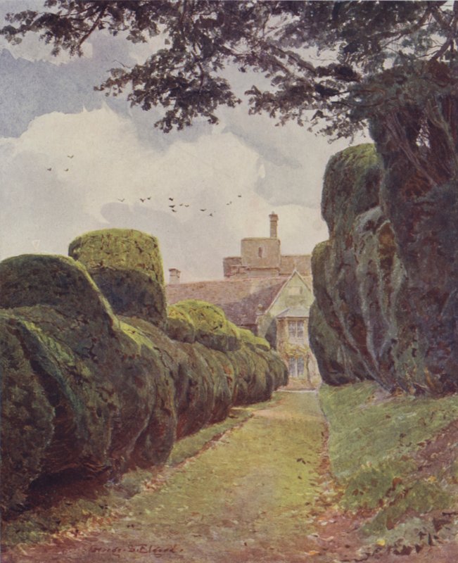 Aleja Cisów, Rockingham autorstwa George Samuel Elgood