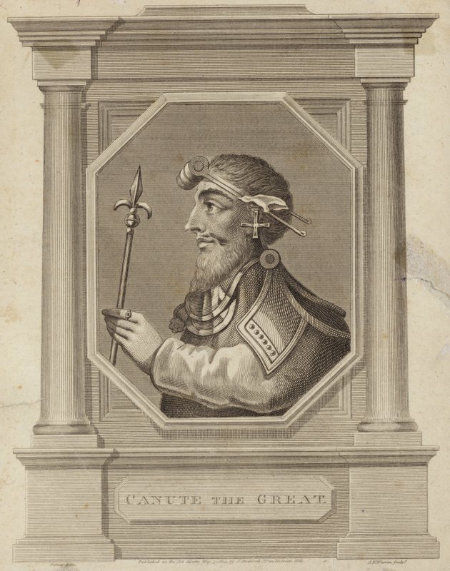 Cnut Wielki autorstwa George Vertue