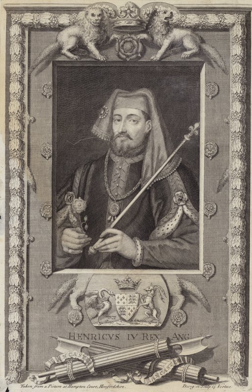 Król Henryk IV z Anglii autorstwa George Vertue