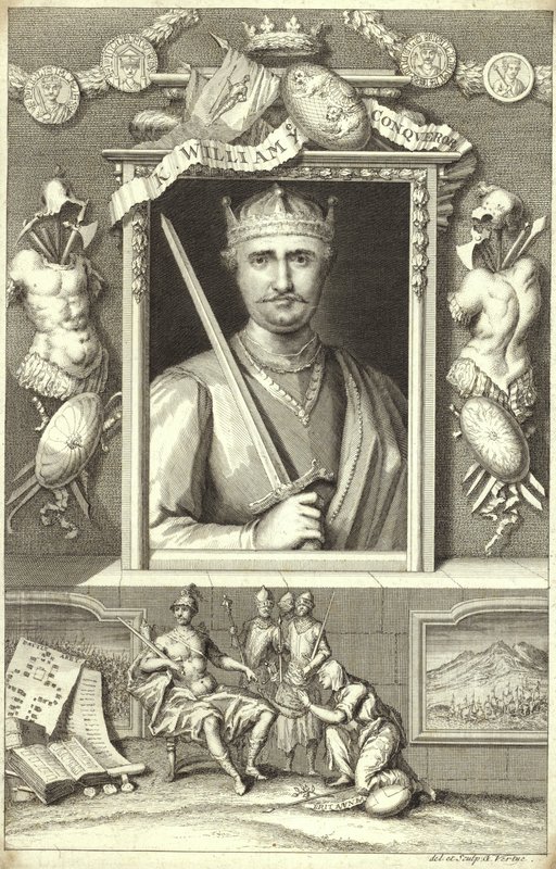 Portret Wilhelma Zdobywcy autorstwa George Vertue