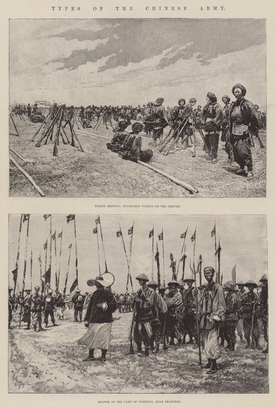 Rodzaje armii chińskiej autorstwa Georges Bertin Scott
