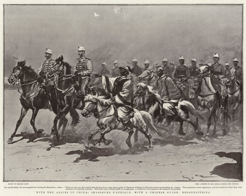 Z aliantami w Chinach, Chasseurs d