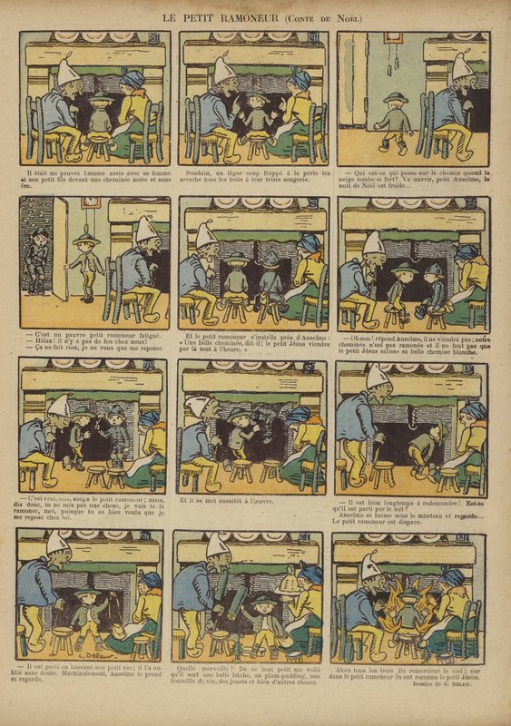 Ilustracja do Le Rire autorstwa Georges Delaw