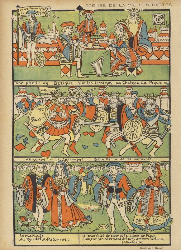 Ilustracja do Le Rire autorstwa Georges Delaw
