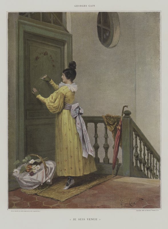 Przyszedłem (Przyszedłem) autorstwa Georges Jules Auguste Cain