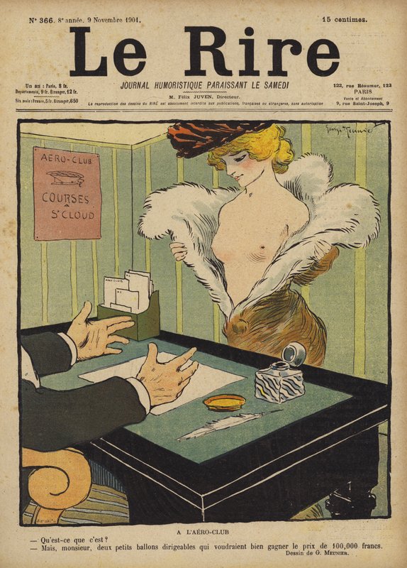 Ilustracja do Le Rire autorstwa Georges Meunier