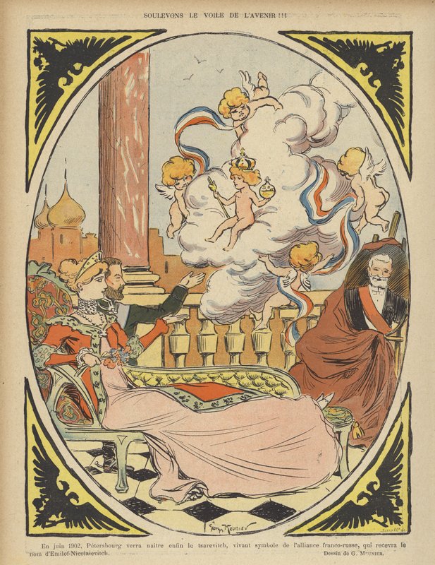 Ilustracja do Le Rire autorstwa Georges Meunier