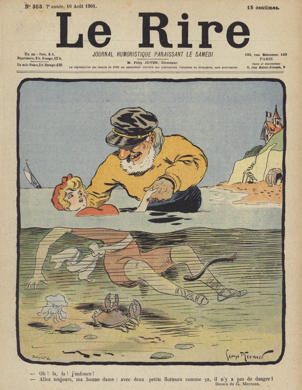 Ilustracja do Le Rire autorstwa Georges Meunier