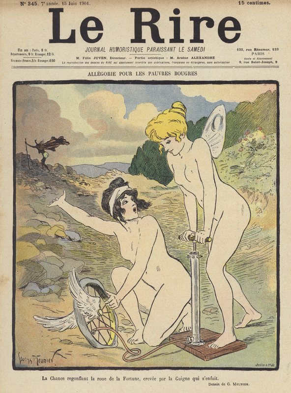 Ilustracja do Le Rire autorstwa Georges Meunier