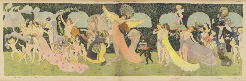 Ilustracja do Le Rire autorstwa Georges Meunier
