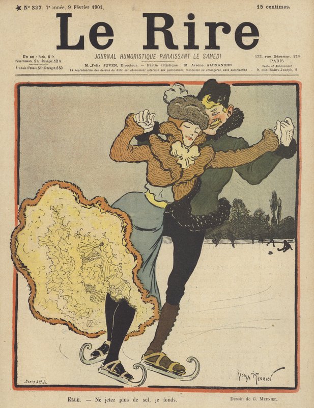 Ilustracja do Le Rire autorstwa Georges Meunier