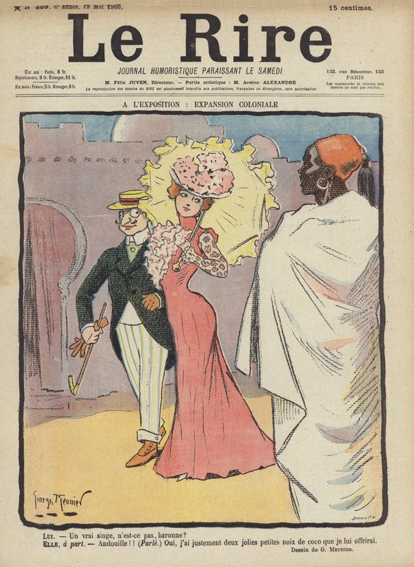 Ilustracja do Le Rire autorstwa Georges Meunier