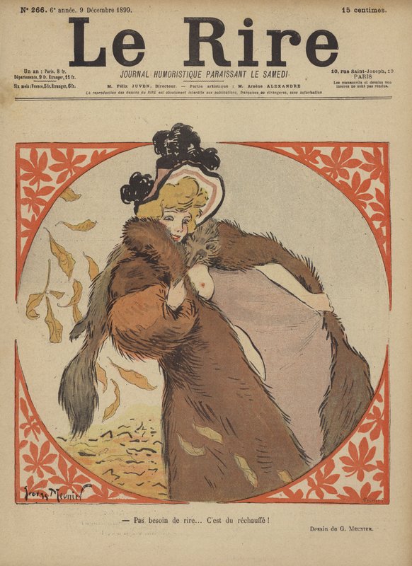 Ilustracja do Le Rire autorstwa Georges Meunier
