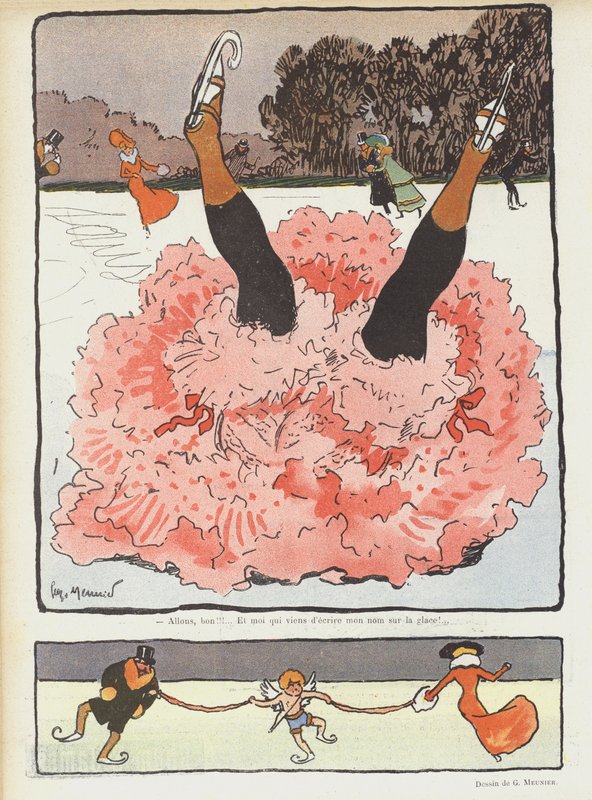 Ilustracja do Le Rire autorstwa Georges Meunier
