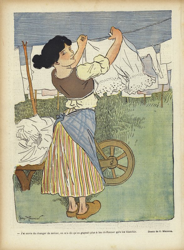 Ilustracja do Le Rire autorstwa Georges Meunier