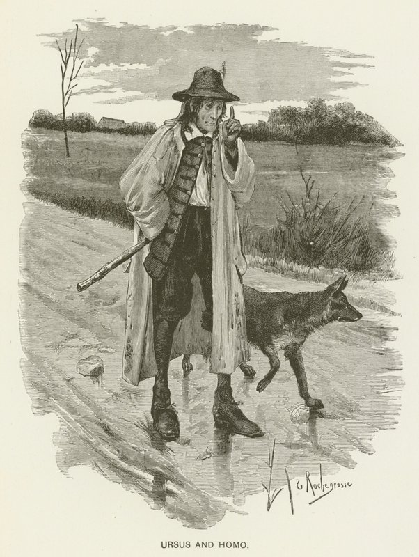 Ursus i Homo autorstwa Georges after Rochegrosse