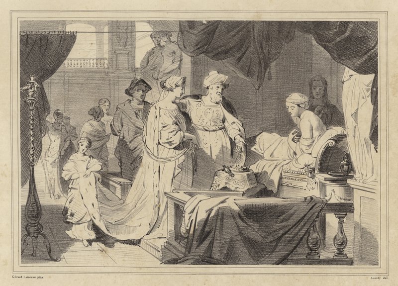 Antioch i Stratonice autorstwa Gerard de Lairesse