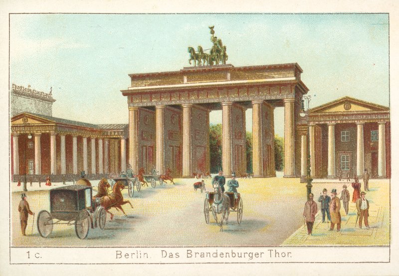 Brama Brandenburska, Berlin autorstwa German School
